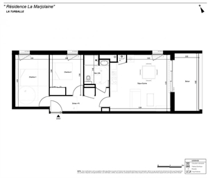t3 à la vente -   44420  LA TURBALLE, surface 57 m2 vente t3 - UBI459587939
